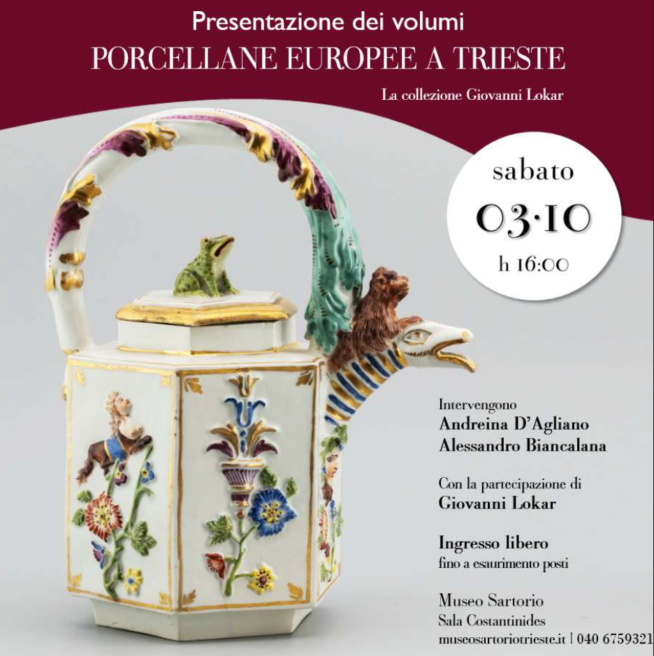 Porcellane europee a Trieste.